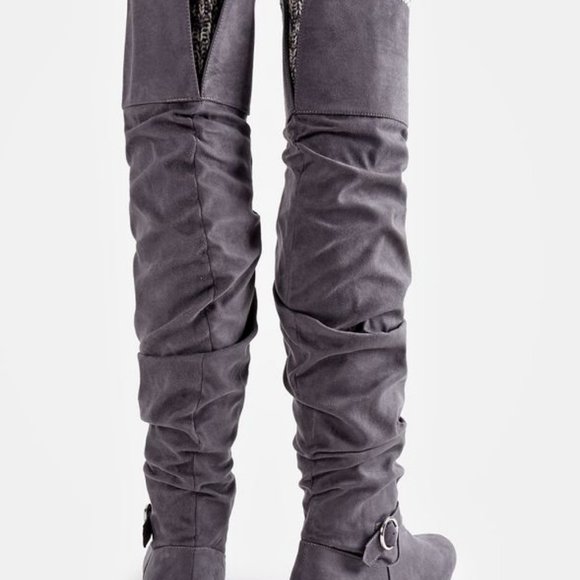 Brand New 6.5 wide calf Lovelia Just Fab boots - Picture 2 of 3